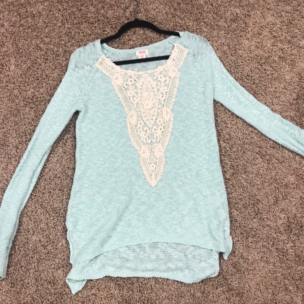 Mint Green Sweater